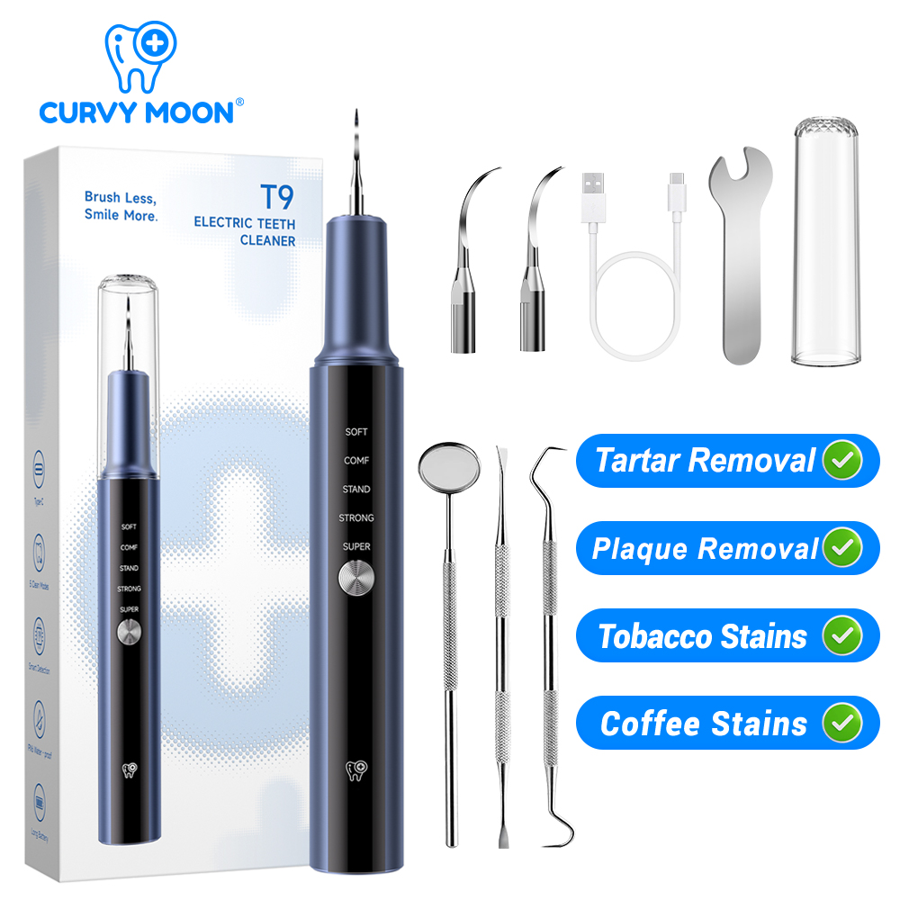 Teeth Whitening And Stain Removal - Limpiador Dental Eléctrico Ultrasónico, Removedor de