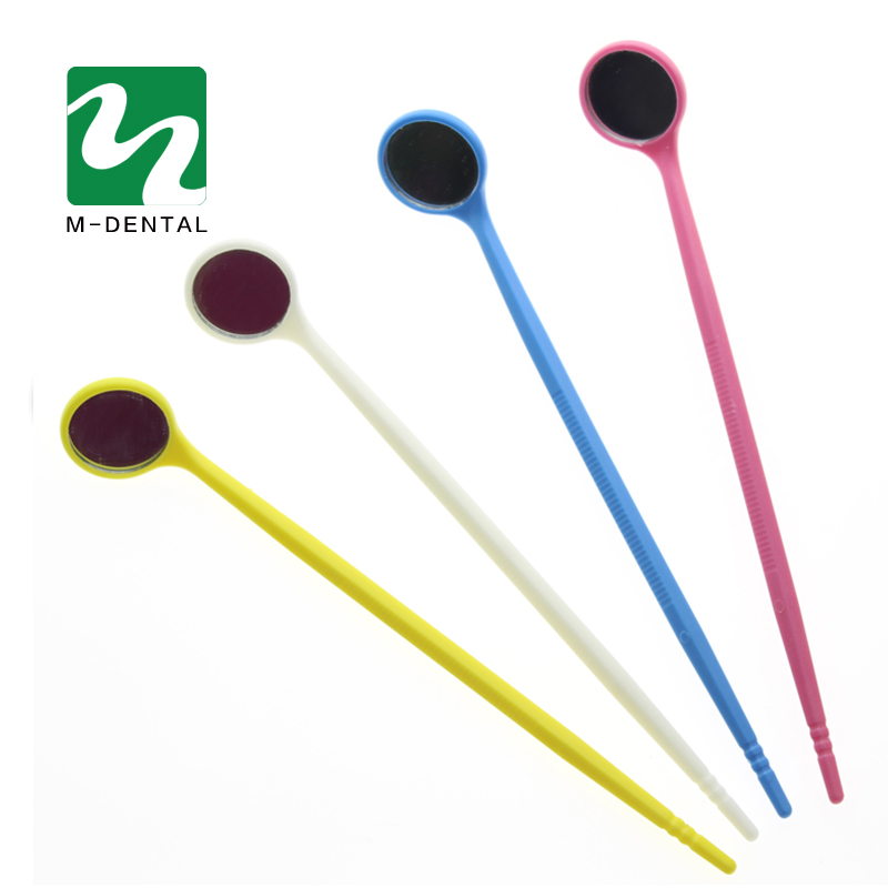Teeth Whitening Naturally - Espejos reflectores desechables para examen bucal,