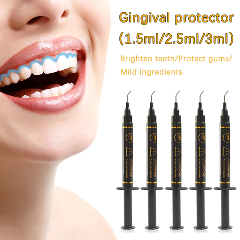 Teeth Whitening Gel Syringes - Jeringa Dental protectora de encías, barrera