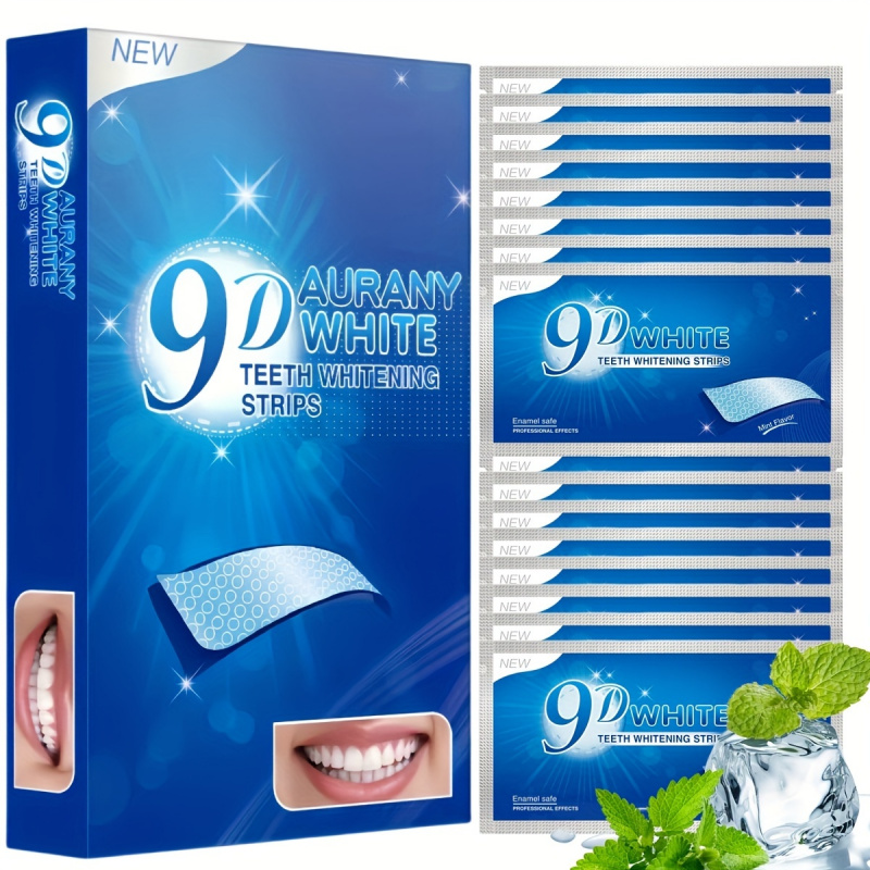 Teeth Whitening Ai - 21 pares de tiras blanqueadoras de