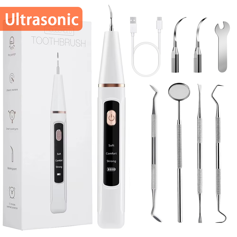 Teeth Whitening Naturally - Escalador Dental ultrasónico eléctrico, eliminador de