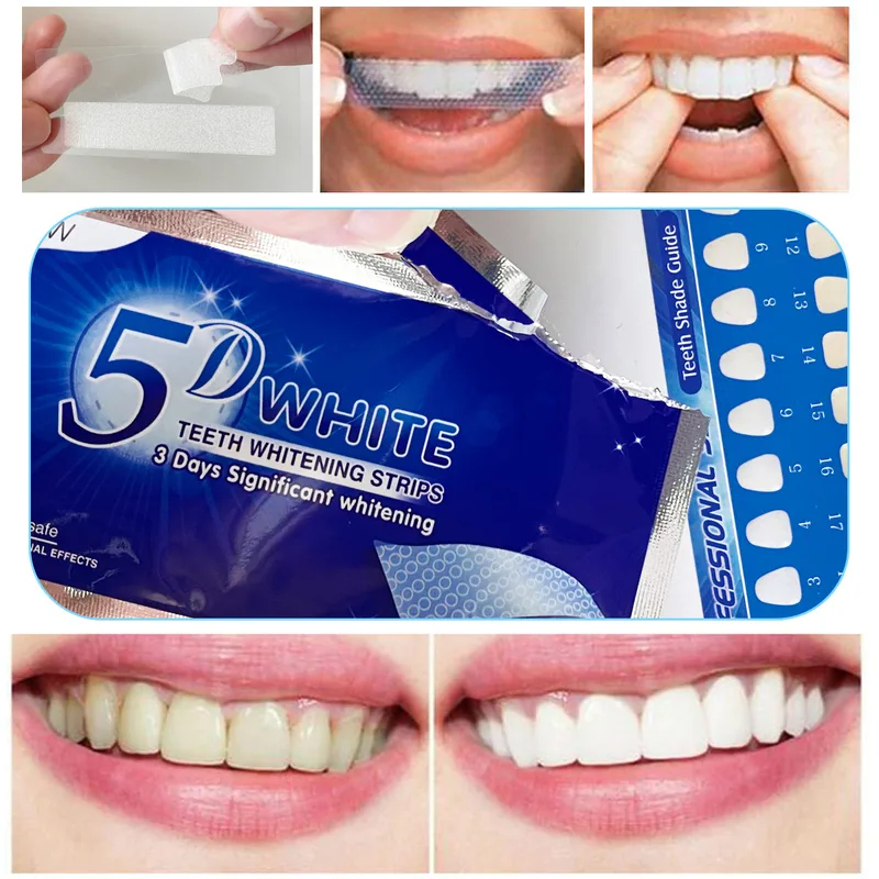 Teeth Whitening Ai - 1-12 Piezas de Tiras Blanqueadoras de