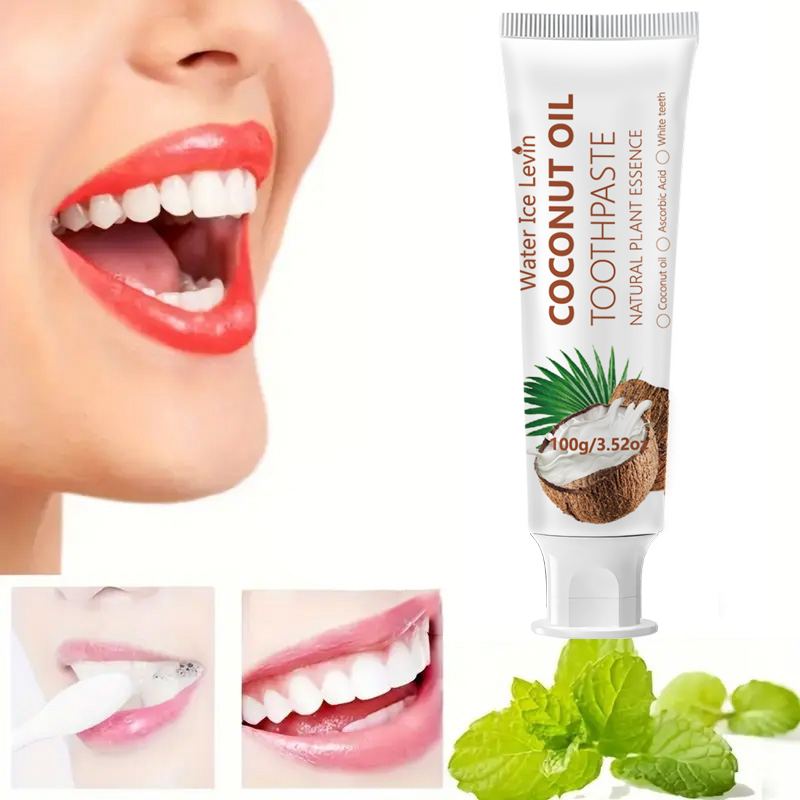 Teeth Whitening Naturally - Pasta de Dientes con Aceite de