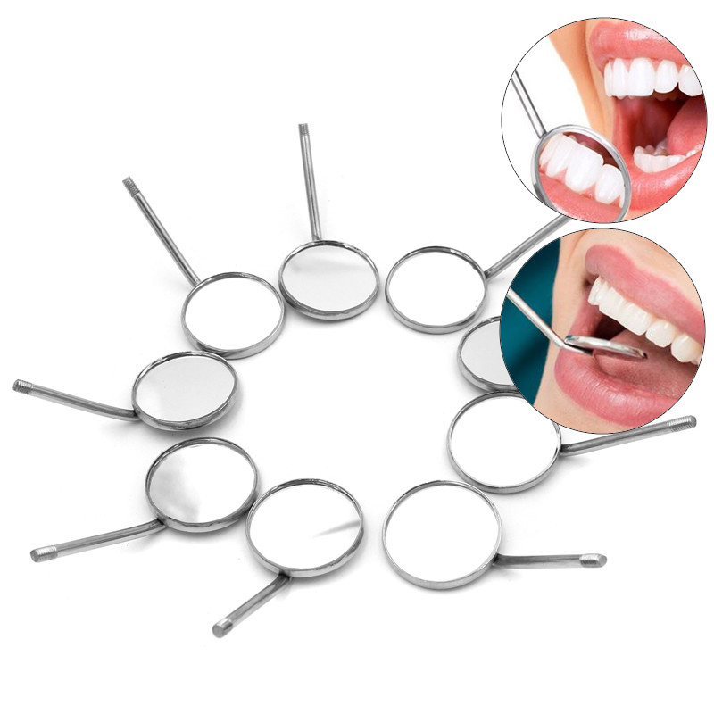 Teeth Whitening Naturally - 12 Espejos de Examen Dental, Reflectores