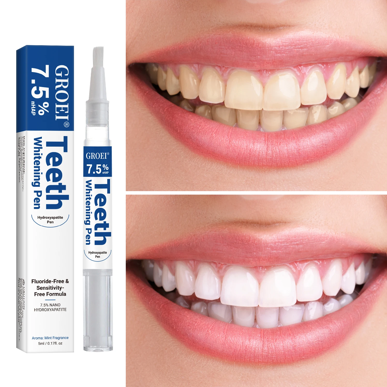 Pluma blanqueadora de dientes  - Teeth Whitening Ai reseña y precio