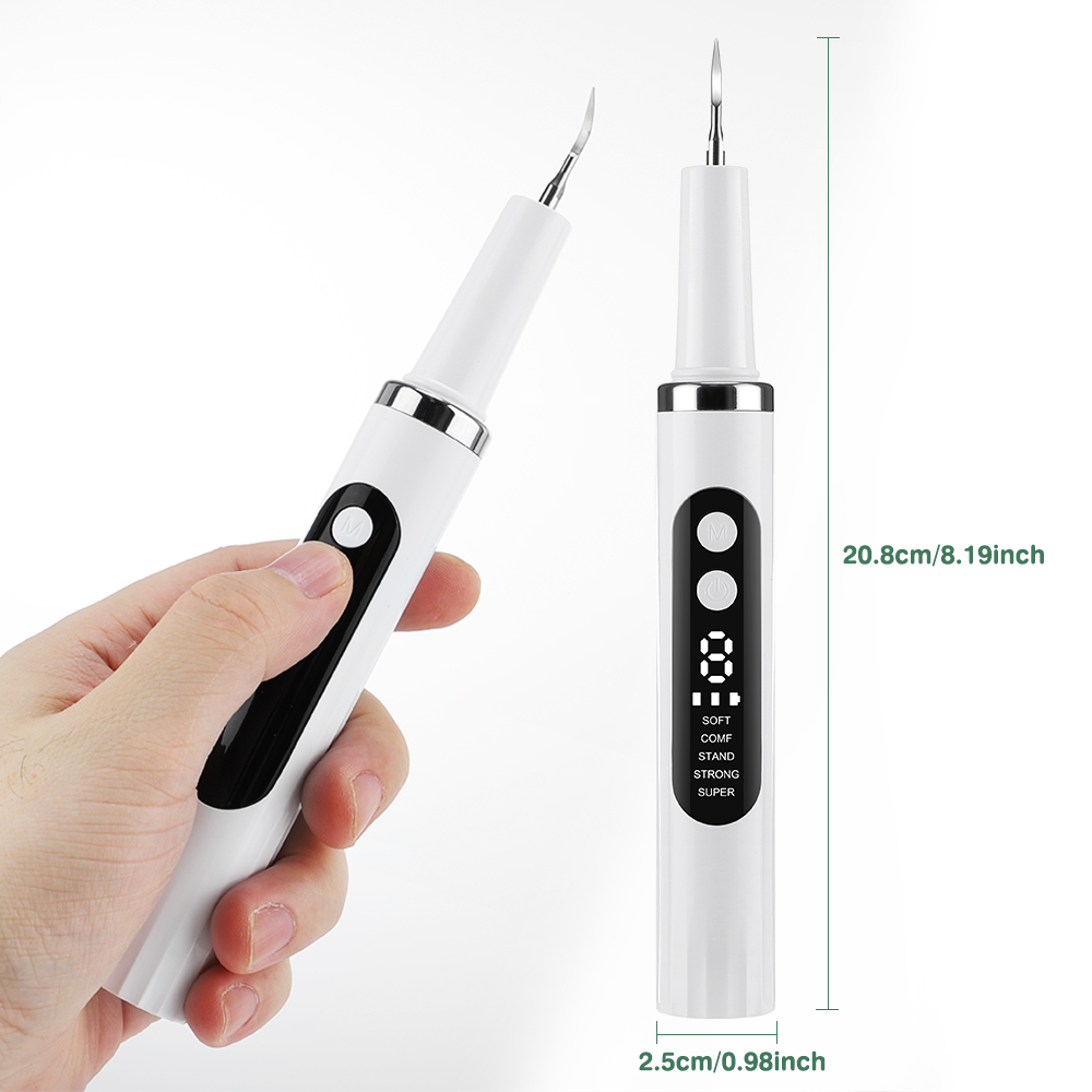 Limpiador Dental Ultrasónico E - Teeth Whitening And Stain Removal reseña y precio