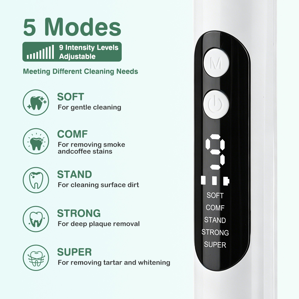 Limpiador Dental Ultrasónico E - Teeth Whitening And Stain Removal reseña y precio