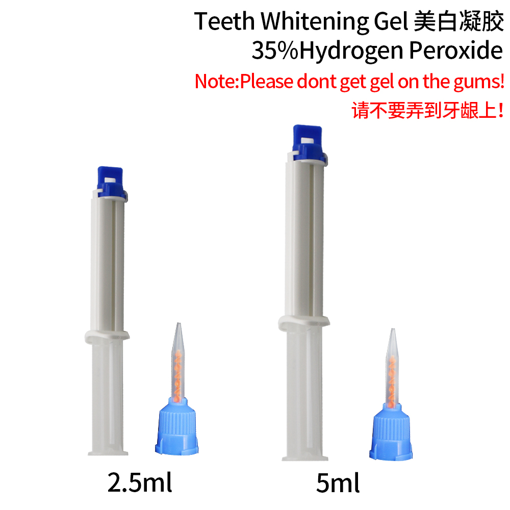 Gel blanqueador dental de 2,5  - Teeth Whitening Gel Syringes reseña y precio