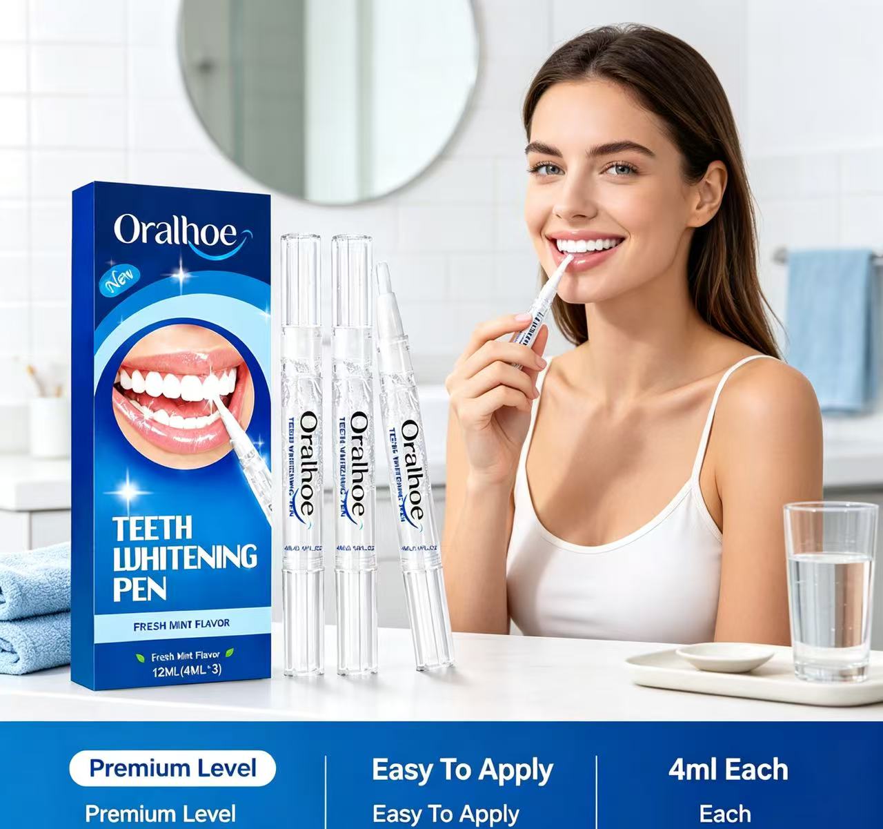 Set de 3 unidades de bolígrafo - Teeth Whitening And Stain Removal reseña y precio