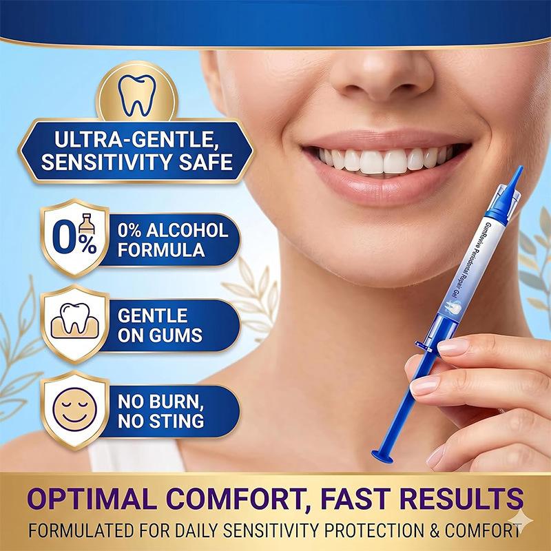 Bolígrafo de Gel Reparador de  - Teeth Whitening Gel Syringes reseña y precio