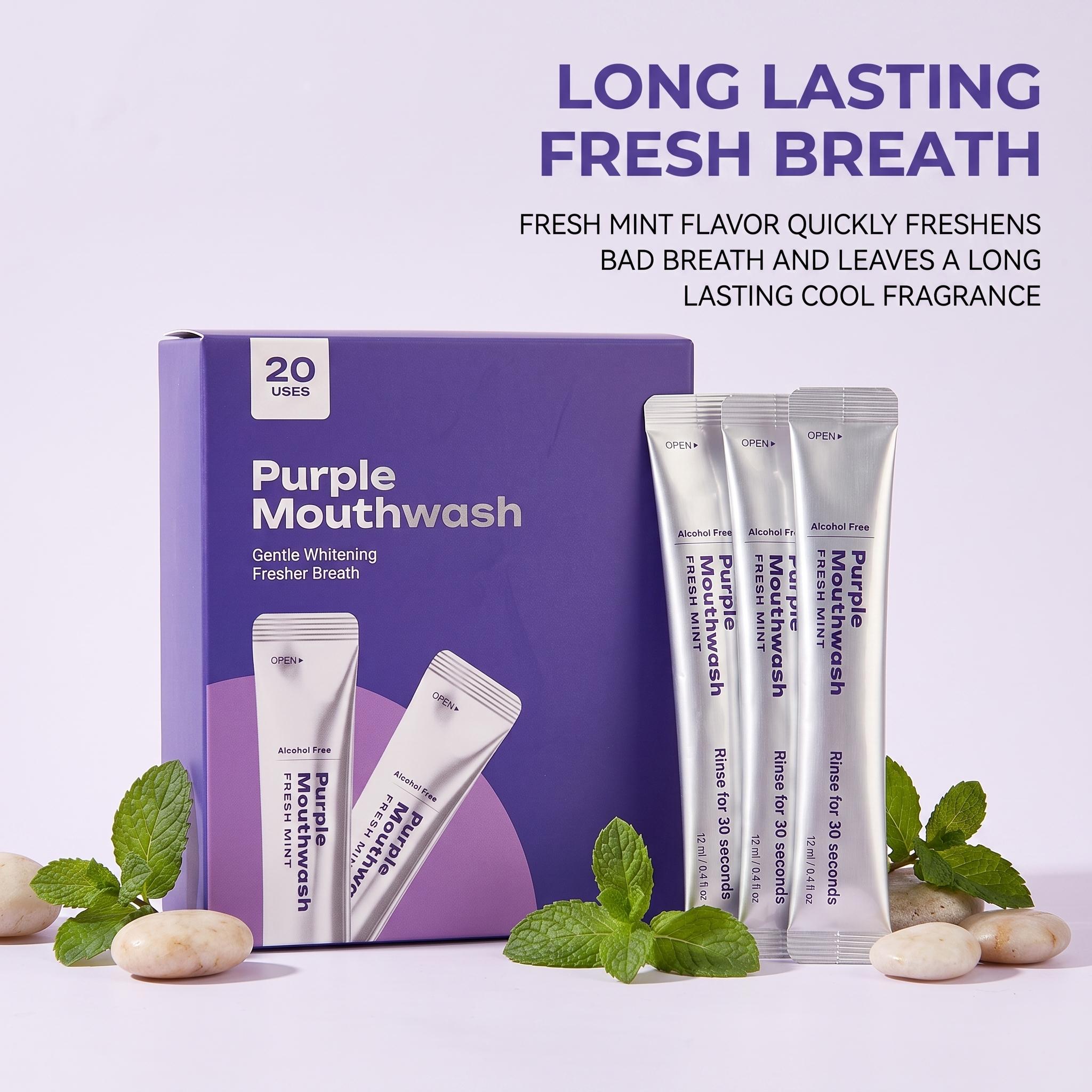 Paquete de 20 enjuagues bucale - Teeth Whitening Xylitol reseña y precio