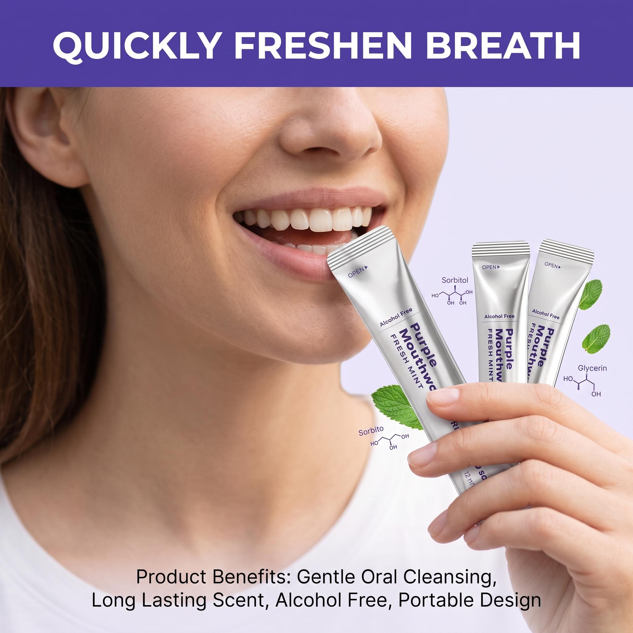 Paquete de 20 enjuagues bucale - Teeth Whitening Xylitol reseña y precio