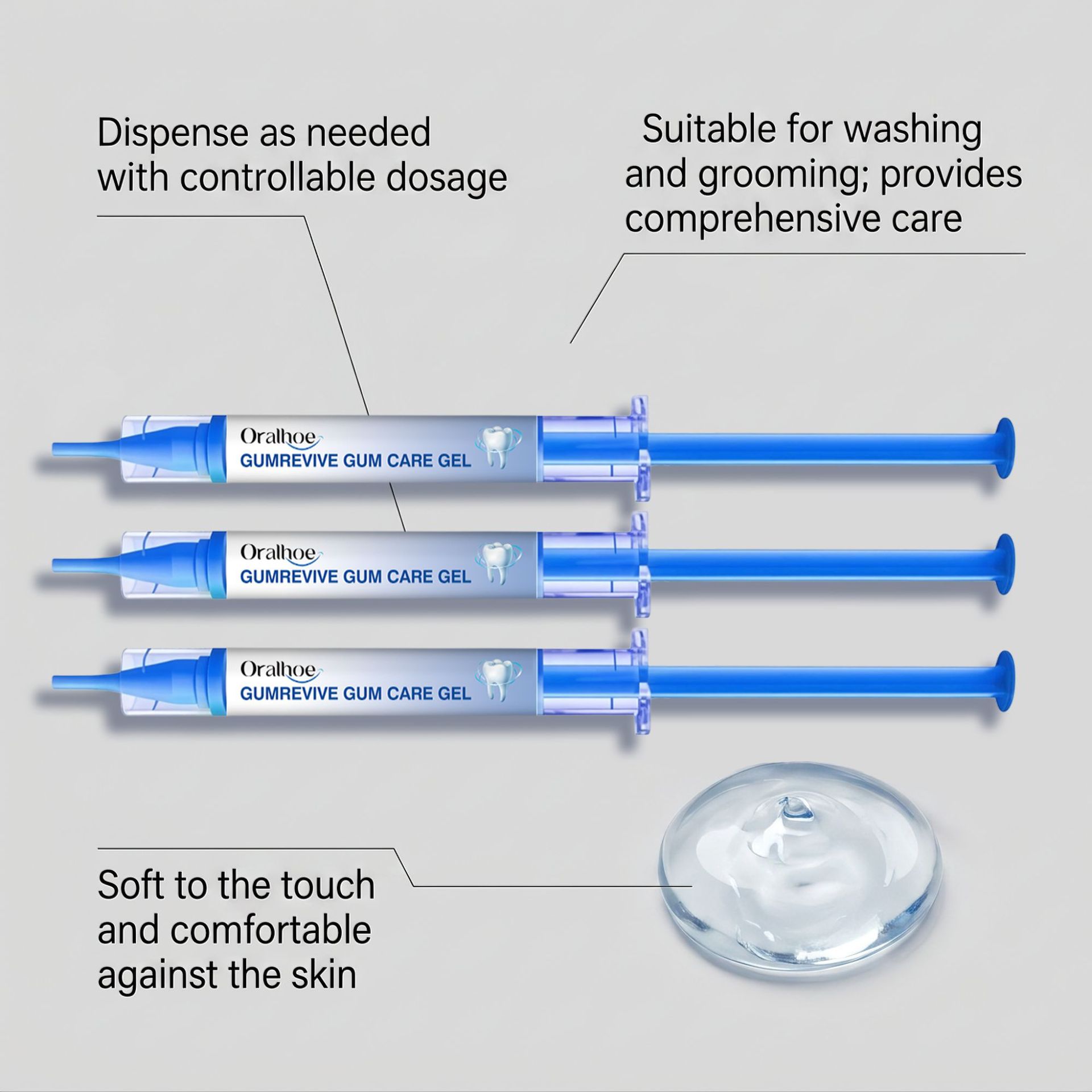 Kit de 3 jeringas de gel para  - Teeth Whitening Gel Syringes reseña y precio