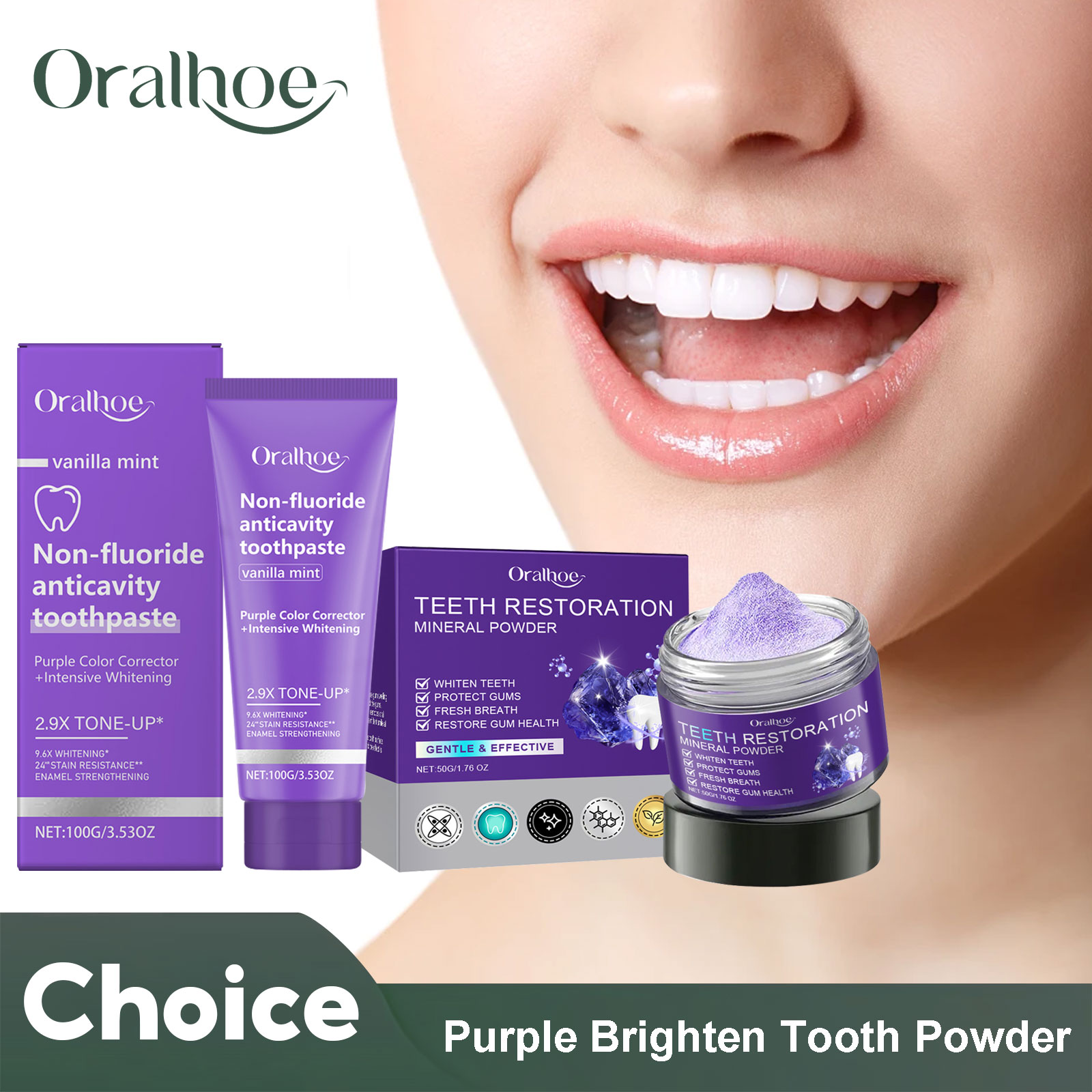 Teeth Restoration Mineral Powd - Teeth Whitening Ai reseña y precio