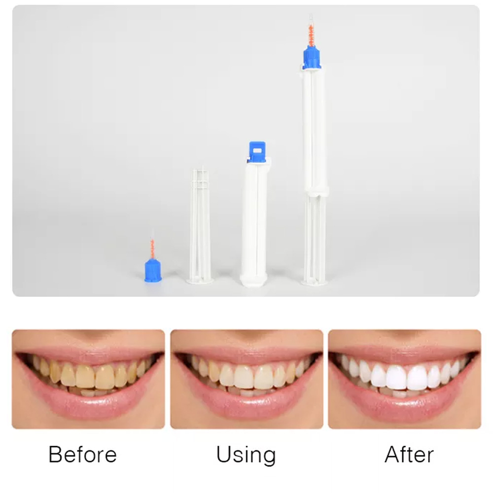 Jeringa Dental de doble barril - Teeth Whitening Gel Syringes reseña y precio