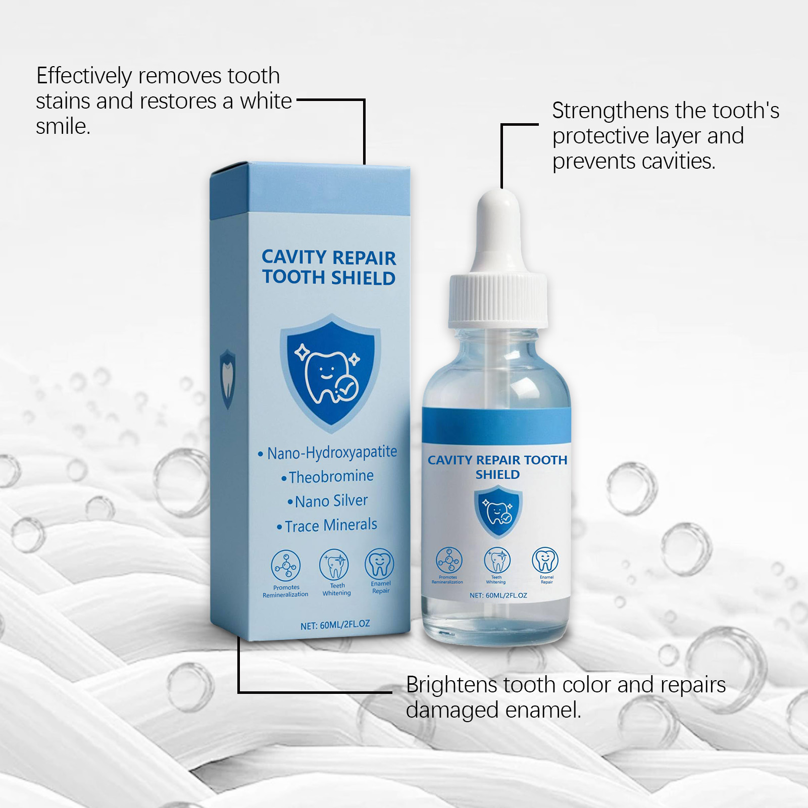 Esmalte blanqueador de dientes - Teeth Whitening And Stain Removal reseña y precio