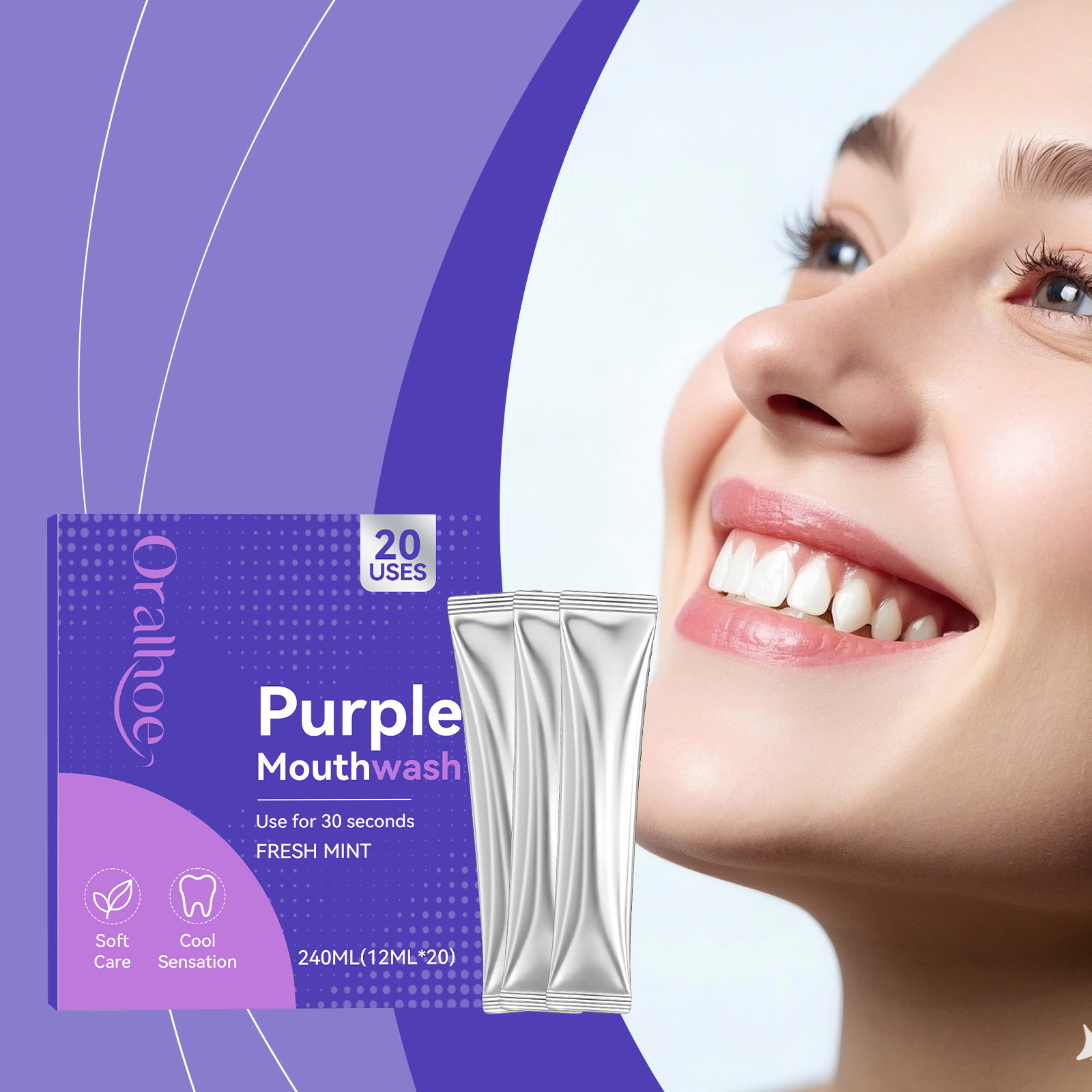 Paquete Individual de Enjuague - Teeth Whitening Xylitol reseña y precio