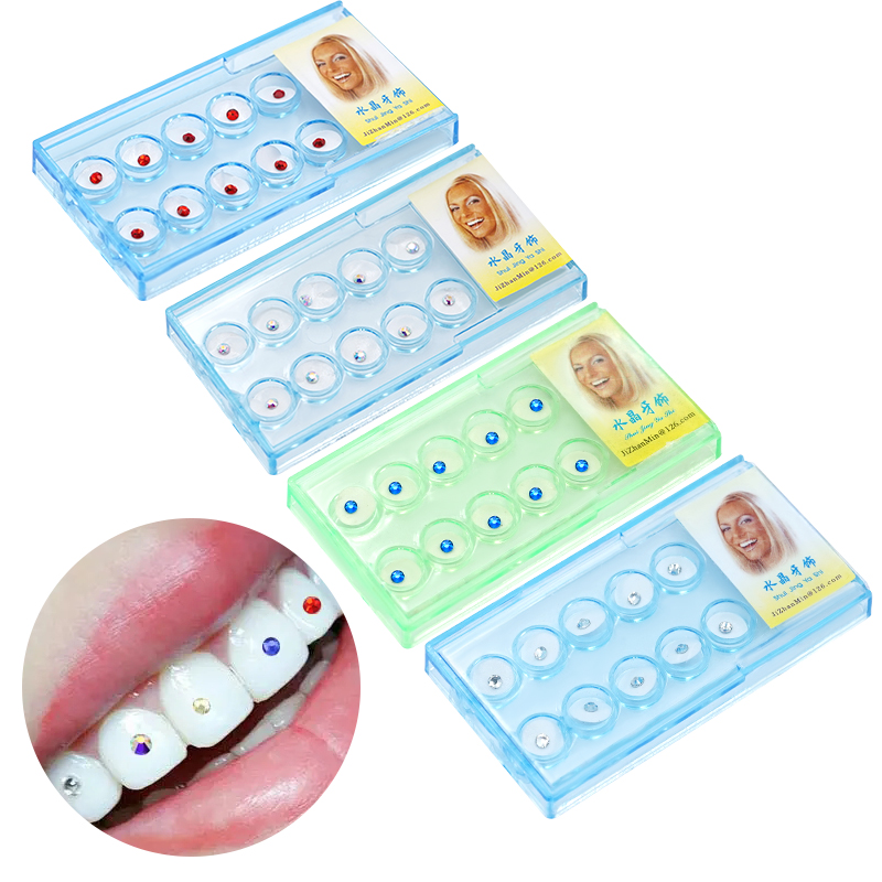 10 piezas/caja, Adornos Dental - Teeth Whitening Naturally reseña y precio