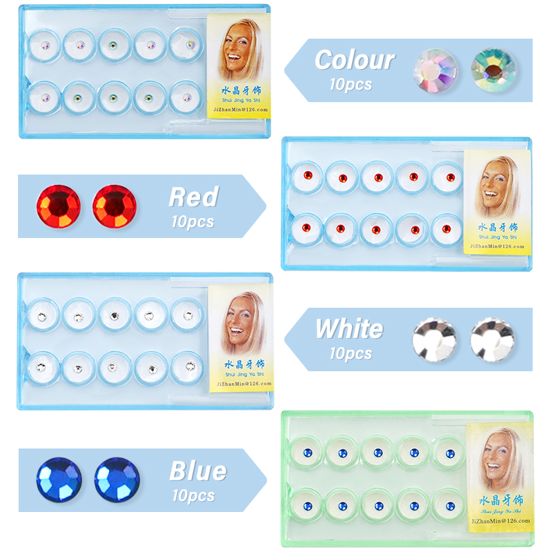 10 piezas/caja, Adornos Dental - Teeth Whitening Naturally reseña y precio