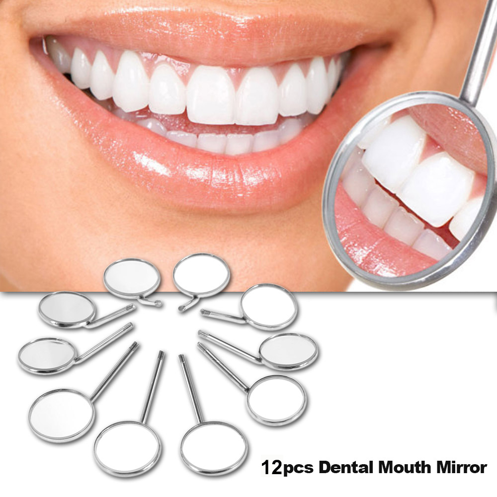 12 Espejos de Examen Dental, R - Teeth Whitening Naturally reseña y precio