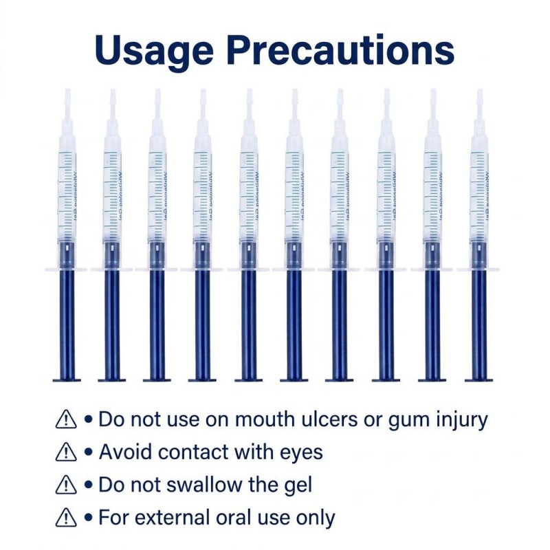 Gel blanqueador dental con 35% - Teeth Whitening Gel Syringes reseña y precio